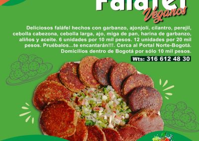 falafel asados